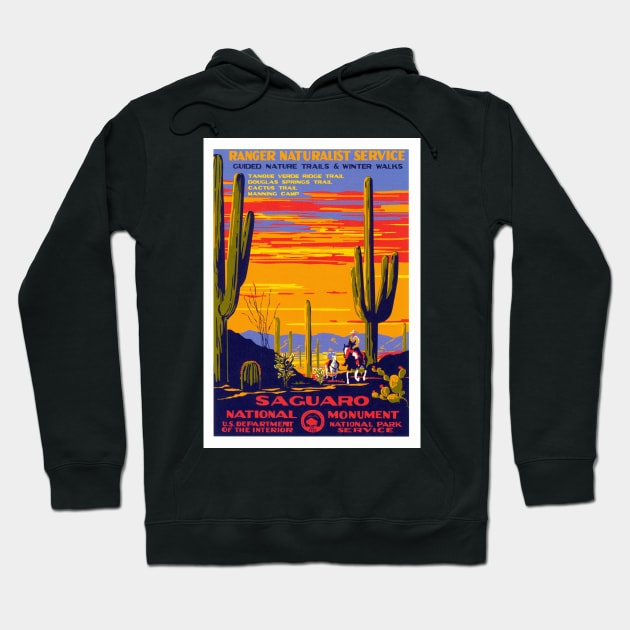 Saguaro NP Hoodie by headrubble